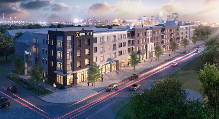 Luxury Apartments and Mixed-Use Community Underway in Clarksville
